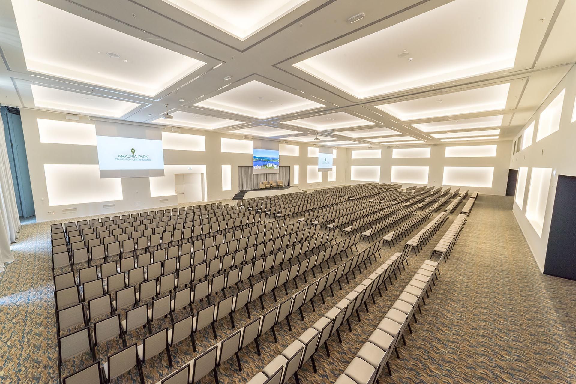 Amadria Park Convention Centre — Šibenik III hall arranged in theatre seating