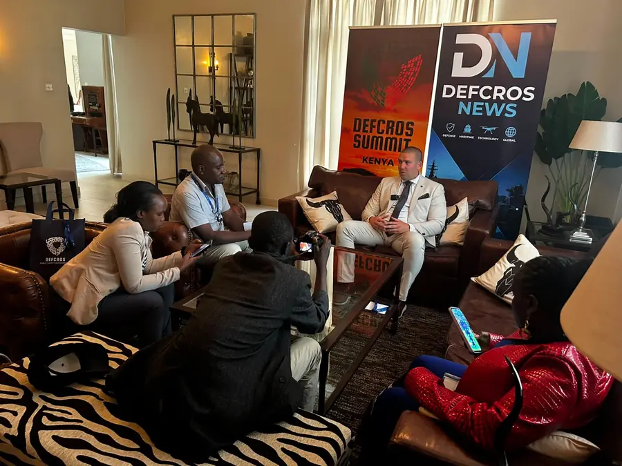 Roundtable discussion in the summit lounge